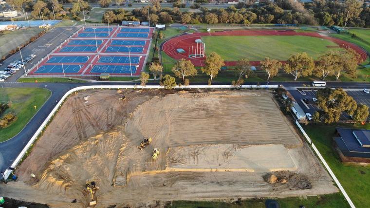 Construction under way for Bunbury’s new community courts project to cater for growing demand