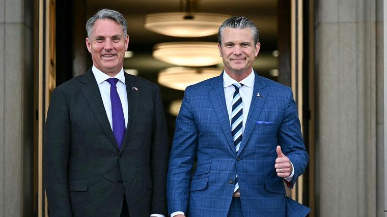 Pete Hegseth tells Australia the US’s allies must invest in ‘security’ during talks in the Pentagon