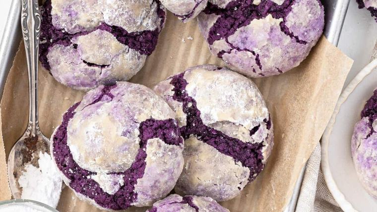 Embrace a punchy colour pop with these purple recipes