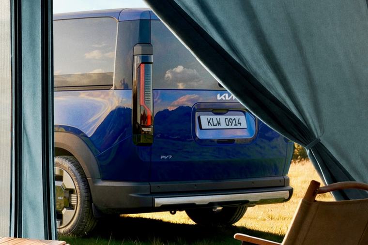 2027 Kia PV7: Large electric commercial van teased