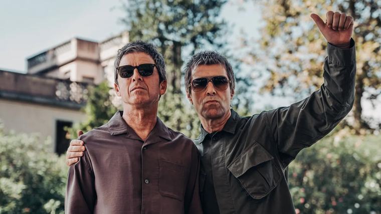 Oasis: Don’t Look Back in Anger premiers as Noel and Liam Gallagher display genuine affection in Venice