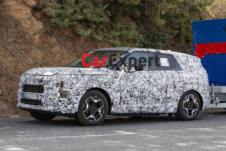 2027 Kia Sportage spied testing with more angular look