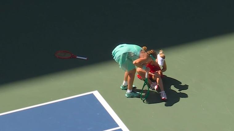 Andreeva applauded for touching act of sportsmanship