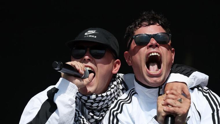 Irish rappers Kneecap curse Israeli PM at festival