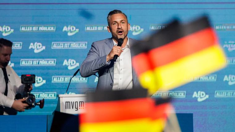 THE NEW YORK TIMES: The ex-salesman bringing the far right to the cusp of power in Germany