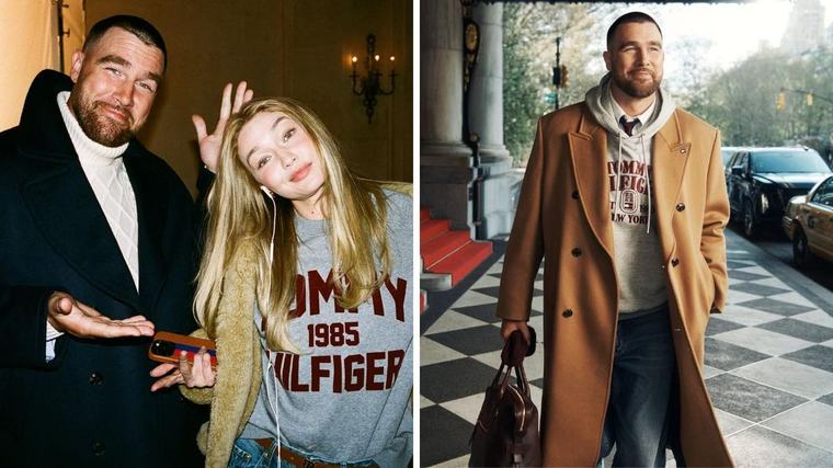 Travis Kelce, Gigi Hadid and JISOO star in Tommy Hilfiger’s new campaign, but Taylor Swift fans will spot the connection