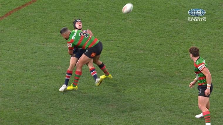 Huge Latrell hit floors Roosters rookie