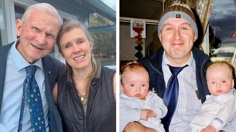 I’ve lost two fantastic fathers, my dad and my husband. But they’re both with me today