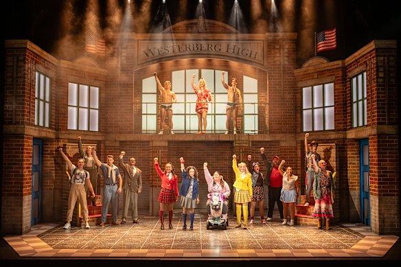 More cheeky than challenging, more silly than serious – but Heathers the Musical is irresistible