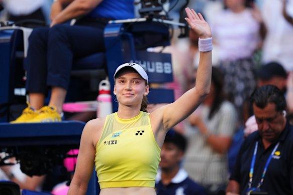 Rybakina was not certain to play this US Open. Now she is about to be the new No.1