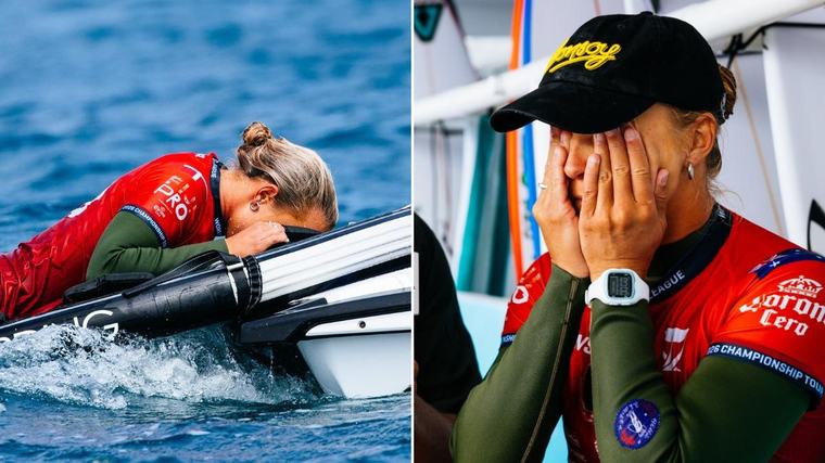 Aussie Isabella Nichols forced out of Fiji Pro final with ‘debilitating’ ankle injury: ‘Hard to watch’