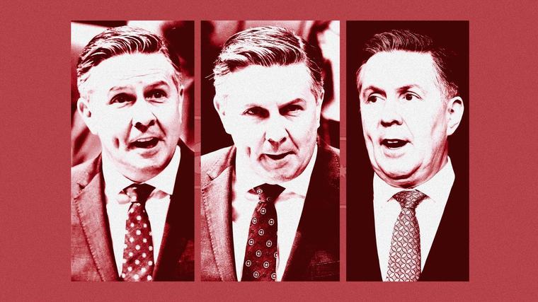Mark Butler hits back at Angus Taylor over school culture row and declares teaching boys respect is ‘not woke’