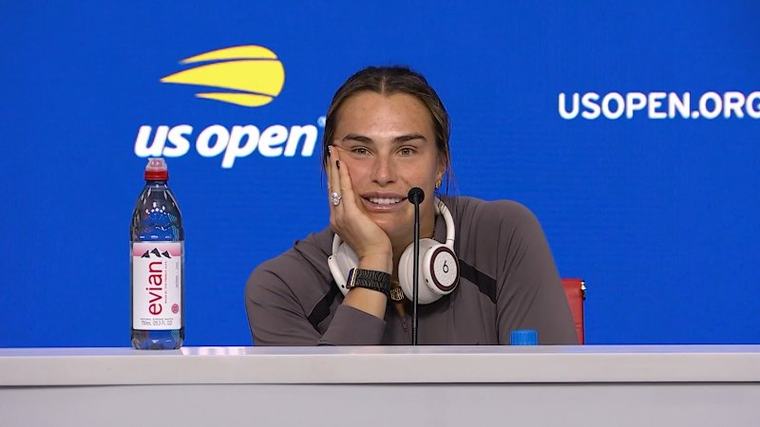 Sabalenka slams 'joke' reporter