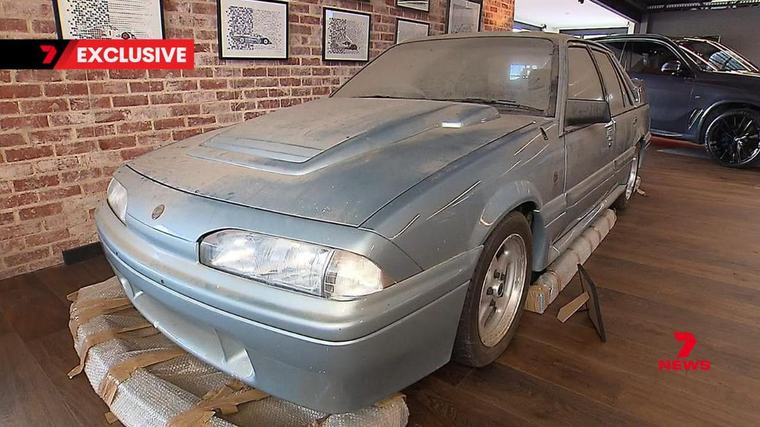 Dust‑covered ‘holy grail’ Holden Walkinshaw emerges in Adelaide after decades in hiding