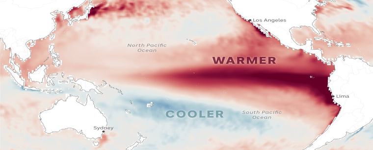 The strongest El Niño in living memory is starting to show its might