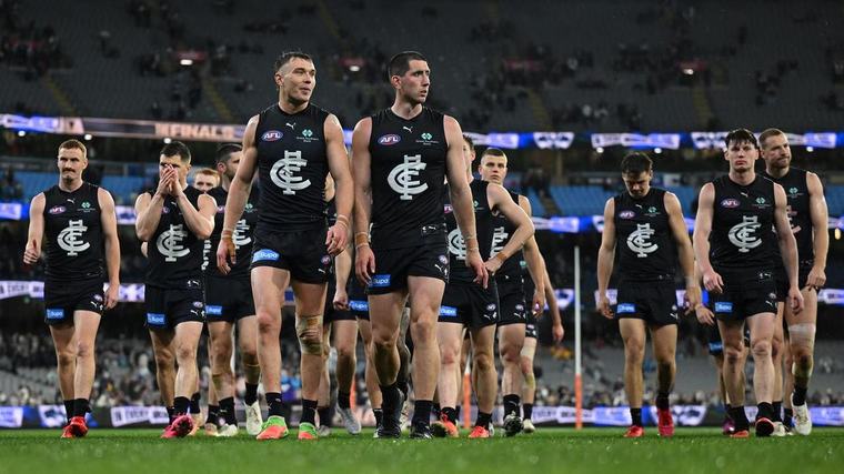 'Get to work': big AFL pre-season looms for Blues
