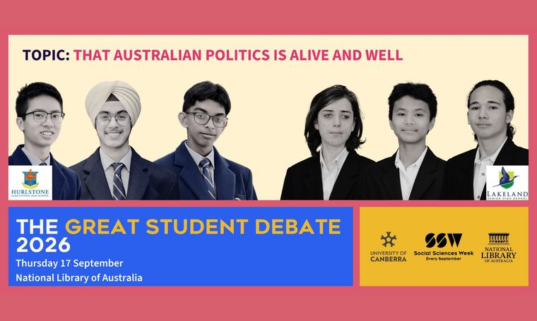 The Great Student Debate 2026: That Australian politics is alive and well