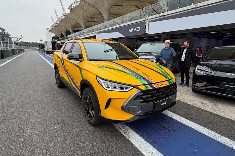 BYD Mako: Brand's first car-based ute revealed in Brazil to slot under Shark