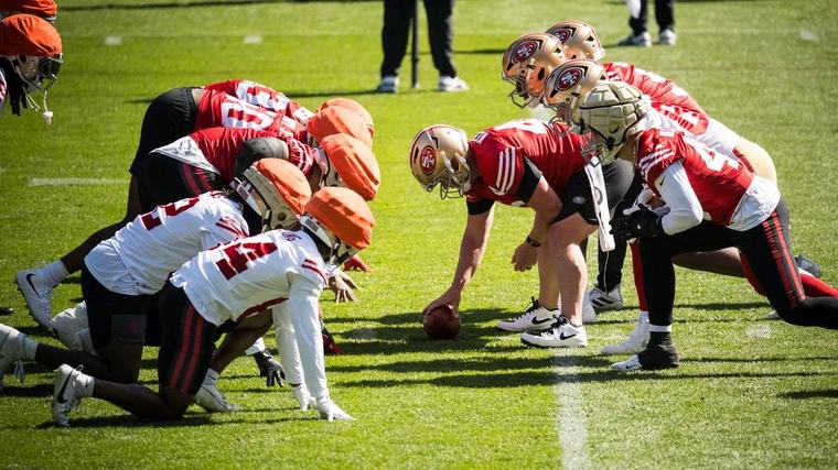 49ers coach backflips on view of Melbourne trip