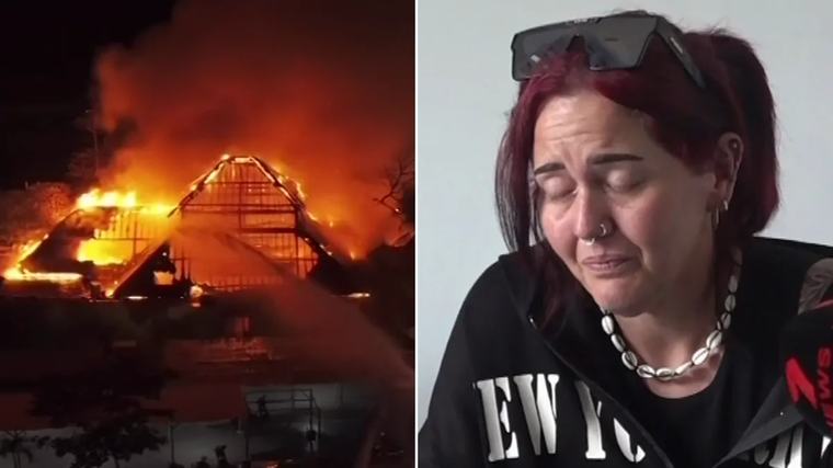 Australian family trapped in Bali after exploding balloons spark Chez Gado-Gado restaurant inferno